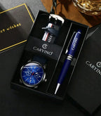 Reloj CARYINO Azul+ Boligrafo + Estuche GRATIS