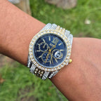 Reloj Cubano Imperial Azul Contra Marcado