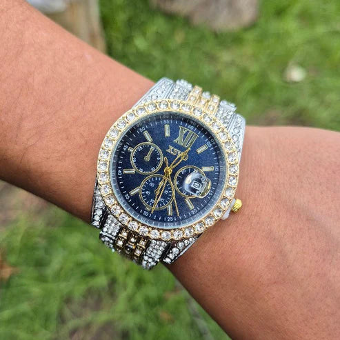 Reloj Cubano Imperial Azul Contra Marcado