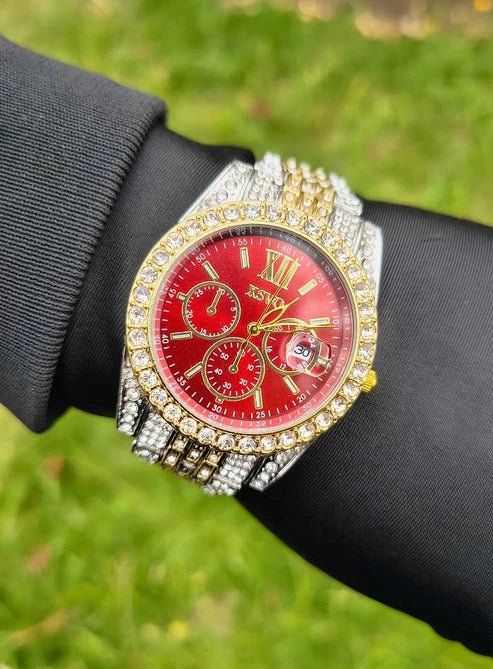 Reloj Cubano Imperial Rojo Contra Marcado