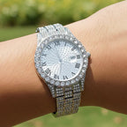 Reloj Cubano Plateado Plateado