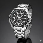 Reloj Curren 8023 Plateado-Negro