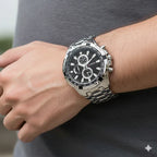 Reloj Curren 8023 Plateado-Negro