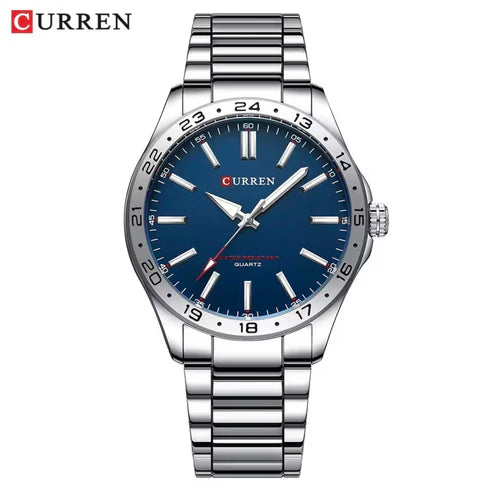 Reloj Curren 8452 Plateado-Azul