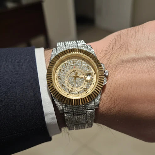 Reloj Rolex Cubano Cronografo Imperial Dorado