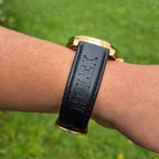 Reloj Rolex Cuero Day Date Dorado + Caja Rolex GRATIS