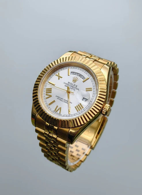 Rolex Day Date Doble Calendario Dorado