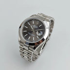 Rolex Day Just Oyster Perpetual Plateado
