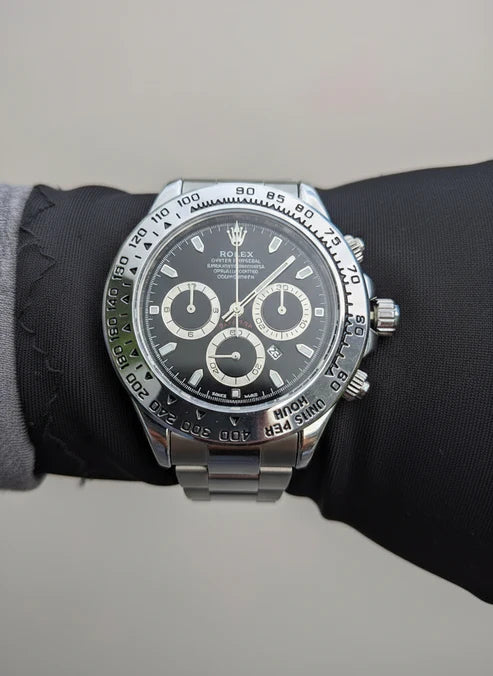 Rolex Oyster Perpetual Daytona Plateado