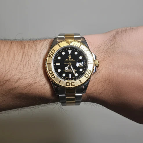 Rolex Submariner Plateado Negro